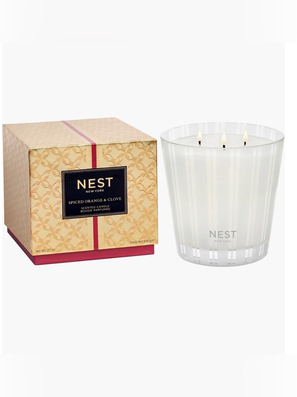 New! NEST Spiced Orange & Clove 3-Wick Candle
